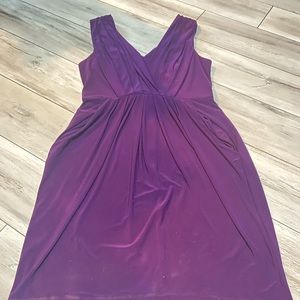 Purple Cocktail Dress